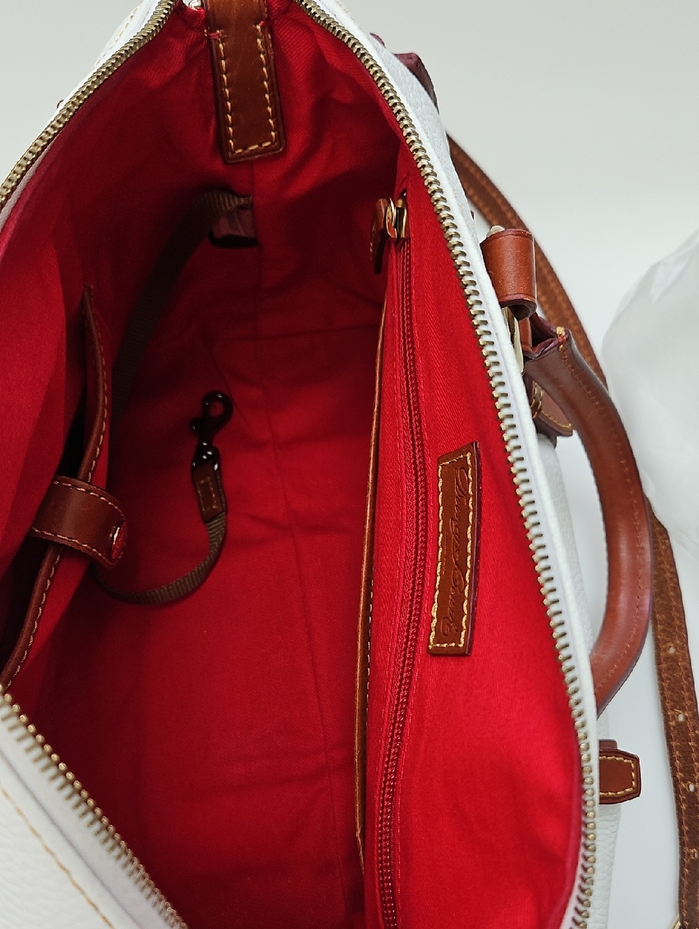 Dooney & Bourke Pebble Grain Bristol Satchel - Picture 5 of 13